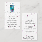 Carte De Visite Entretien de gobelet (Devant / Derrière)