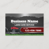 Carte De Visite Entretien de la pelouse Aménagement de la métallur (Devant)