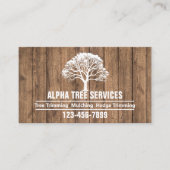 Carte De Visite Entretien de la pelouse de triage Service d'arbori (Devant)