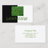 Carte De Visite Entretien de la pelouse et entretien de la cour (Devant / Derrière)