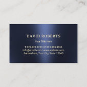 Carte De Visite Entretien de la pelouse et Landscaping Gold Mower  (Dos)