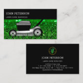 Carte De Visite Entretien de la pelouse Jardinage Service de coupe (Devant / Derrière)