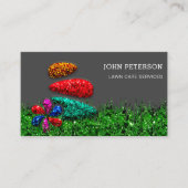 Carte De Visite Entretien de la pelouse Jardinage Services Paysage (Devant)