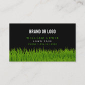 Carte De Visite Entretien de la pelouse Logo d'entreprise de remor (Devant)