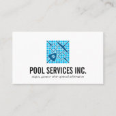 Carte De Visite Entretien de la piscine Réparation professionnelle (Devant)