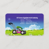 Carte De Visite entretien de pelouse (Dos)