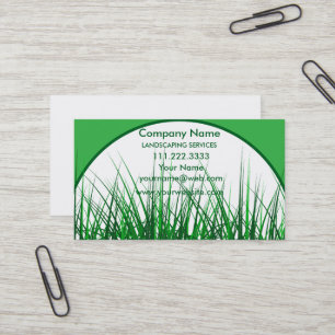 Carte De Visite Entretien de pelouse de jardin et aménagement pays