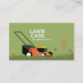 Carte De Visite Entretien de pelouse et de l'herbe (Devant)