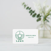 Carte De Visite Entretien de pelouse Gazon vert (Debout devant)