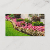 Carte De Visite Entretien de pelouse Jardin professionnel Landscap (Dos)