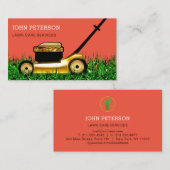 Carte De Visite Entretien de pelouse Jardinage Services de coupe d (Devant / Derrière)