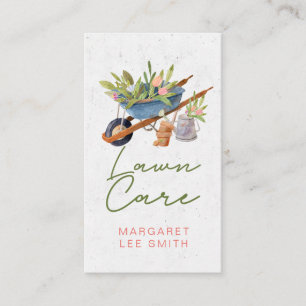 Carte De Visite Entretien de pelouse ou aménagement paysager