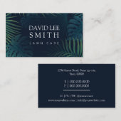 Carte De Visite Entretien de pelouse ou aménagement paysager (Devant / Derrière)