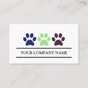 Carte De Visite Entretien des animaux