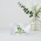 Carte De Visite Entretien des pelouses et jardinage (Debout devant)