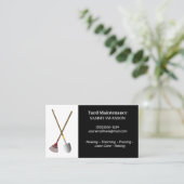 Carte De Visite Entretien du triage (Debout devant)