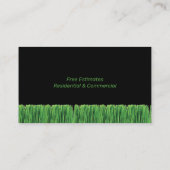 Carte De Visite Entretien du triage d'atterrissage (Dos)