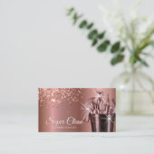 Carte De Visite Entretien ménager de nettoyage professionnel (Debout devant)