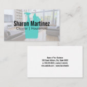 Carte De Visite Entretien | Outils de nettoyage (Devant / Derrière)