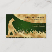 Carte De Visite Entretien professionnel de la pelouse jardinage (Devant)