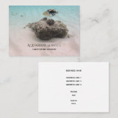 Carte De Visite Entretien tropical de service d'aquarium de (Devant / Derrière)