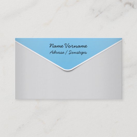 Carte De Visite Enveloppe (Devant)