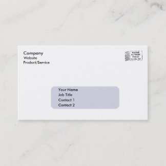 Carte De Visite Enveloppe d'affaires