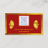 Carte De Visite Enveloppe rouge de Hong Bao (Dos)