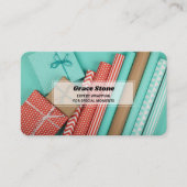 Carte De Visite Enveloppement de cadeaux (Devant)