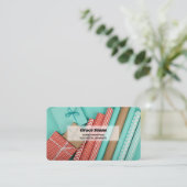 Carte De Visite Enveloppement de cadeaux (Debout devant)