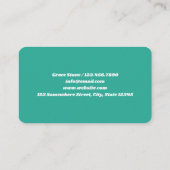 Carte De Visite Enveloppement de cadeaux (Dos)