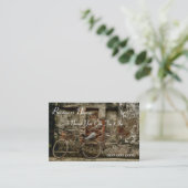 Carte De Visite Envie de pédale (Debout devant)