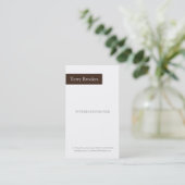 Carte de visite | environ II |br (Debout devant)