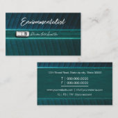 Carte De Visite environnementaliste (Devant / Derrière)