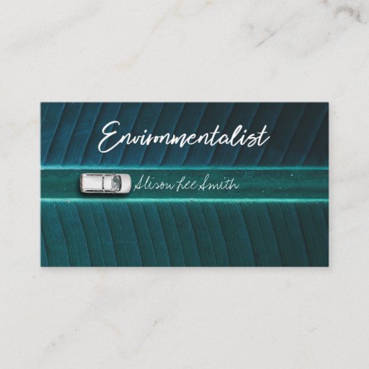 Carte De Visite environnementaliste (Devant)