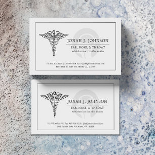 Carte De Visite ENVOI Symbole MINI Faded ENT