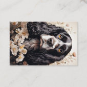 Carte De Visite Épagneul  (Devant)