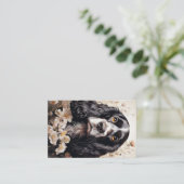 Carte De Visite Épagneul  (Debout devant)