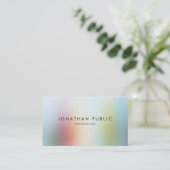 Carte De Visite Épais de la meilleure qualité de luxe de modèle (Debout devant)