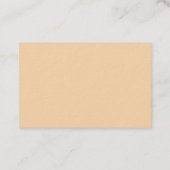 Carte De Visite Épais Premium Unique Élégant Plain Simple Spécial (Dos)