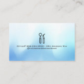 Carte De Visite Épersion des dents | Outils dentaires (Dos)