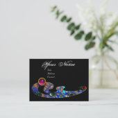 Carte De Visite EPHÉMERALE AMÉTHYST Beauté, Salon, Spa, Artiste ma (Debout devant)