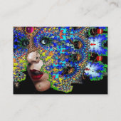 Carte De Visite EPHÉMERALE AMÉTHYST Beauté, Salon, Spa, Artiste ma (Dos)