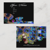 Carte De Visite EPHÉMERALE AMÉTHYST Beauté, Salon, Spa, Artiste ma (Devant / Derrière)