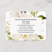 Carte De Visite Éphésiens 2:8 Par grâce vous avez sauvé la Bible (Dos)