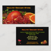 Carte De Visite Épicerie (Devant / Derrière)