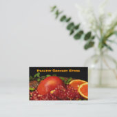 Carte De Visite Épicerie (Debout devant)