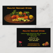 Carte De Visite Épicerie (Devant / Derrière)