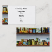Carte De Visite Épicerie faisante le coin (Devant / Derrière)