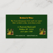 Carte De Visite Épicerie fine (Dos)